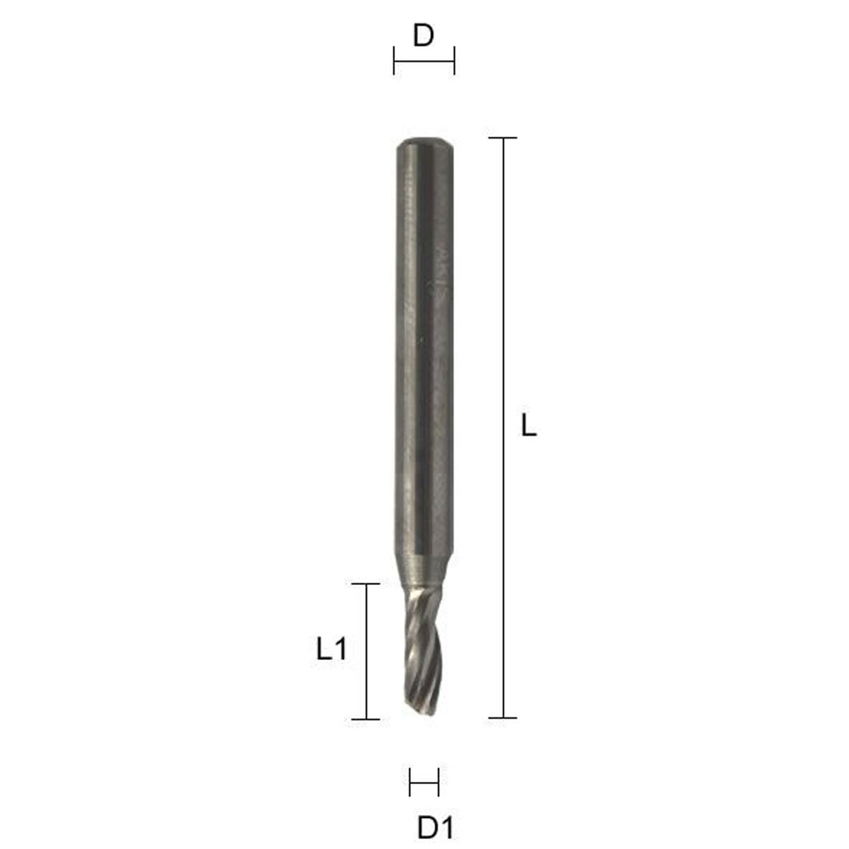 Cortador helicoidal Z1-4X3X40/7